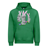 Emerald easter island moai figures  cute travelers funny gift Urban Hoodie - maiPhamDesign