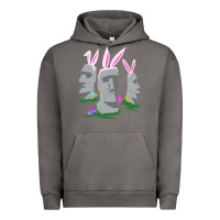 Pigment Tornado easter island moai figures  cute travelers funny gift Urban Hoodie - maiPhamDesign