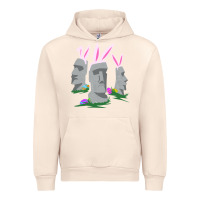 Sandshell easter island moai figures  cute travelers funny gift Urban Hoodie - maiPhamDesign