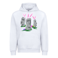 White easter island moai figures  cute travelers funny gift Urban Hoodie - maiPhamDesign