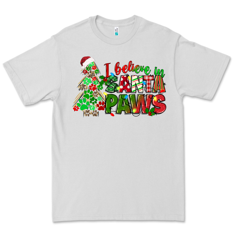 I Believe In Santa Paws Premium Tee by texasbilliewilder | Teevron