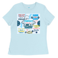 Baby Blue perfect body loading Ladies Tee - TumblerDesignByShophia