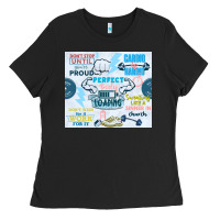 Black perfect body loading Ladies Tee - TumblerDesignByShophia