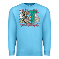 Ocean Blue speech therapist Premium Sweatshirt - AdoDesignShop