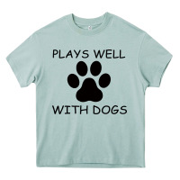 Arona Plays Well With Dogs Heavy Core Tee - Bettercallsaul