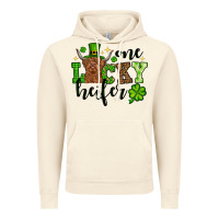 Vintage Artic St. Patrick's Day One lucky Heifer Vintage Hoodie - OliviaCreatesArt