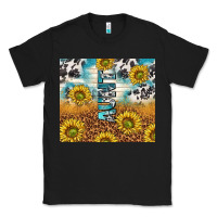 Black aunt sunflower leopard glitter Classic Tee - TumblerDesignByShophia