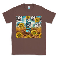 Chestnut aunt sunflower leopard glitter Classic Tee - TumblerDesignByShophia