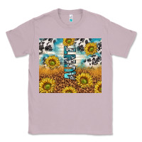 Lilac aunt sunflower leopard glitter Classic Tee - TumblerDesignByShophia