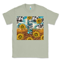 Matcha aunt sunflower leopard glitter Classic Tee - TumblerDesignByShophia