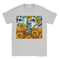 Moon Dust aunt sunflower leopard glitter Classic Tee - TumblerDesignByShophia