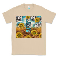 Mushroom aunt sunflower leopard glitter Classic Tee - TumblerDesignByShophia