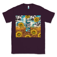 Plum aunt sunflower leopard glitter Classic Tee - TumblerDesignByShophia
