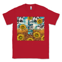 Aunt Sunflower Leopard Glitter Classic Tee | Teevron