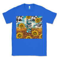 True Royal aunt sunflower leopard glitter Classic Tee - TumblerDesignByShophia