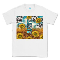 White aunt sunflower leopard glitter Classic Tee - TumblerDesignByShophia