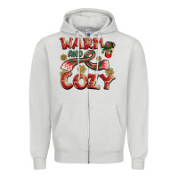 Dove Grey warm and cozy Zipper Hoodie - BarkalooDesign