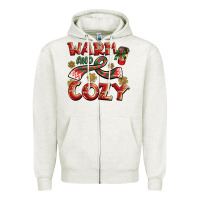 Oatmeal Heather warm and cozy Zipper Hoodie - BarkalooDesign