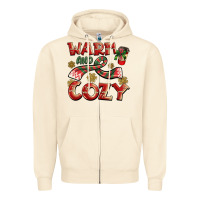 Sandshell warm and cozy Zipper Hoodie - BarkalooDesign