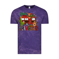 Cloud Purple Feliz Navidad Christmas Mexico Vintage Tee - HowdyJamesFarm