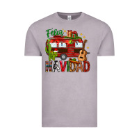 Vintage Zinc Feliz Navidad Christmas Mexico Vintage Tee - HowdyJamesFarm