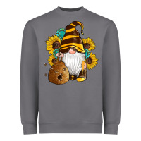 Storm western bee gnomes beehive honey sunflowers gemstone Heavyweight Sweatshirt - Artiststas