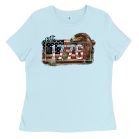 Eat. 1776 Eagle 4th Of July Ladies Tee | Teevron
