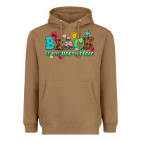 Toasted Coconut beach is my happy place Heavyweight Hoodie - AdoDesignShop