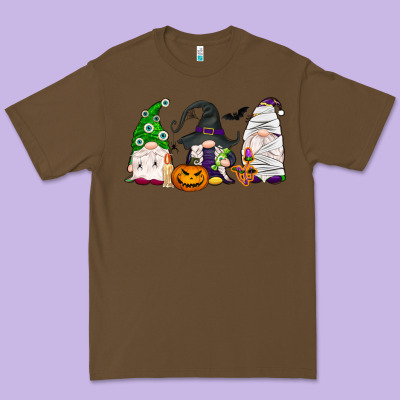 Halloween Gnomes Premium Tee Designed By Nancycooperartshop