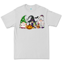 Dove Grey Halloween gnomes Premium Tee - NancyCooperArtShop