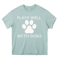 Arona Plays Well With Dogs Heavy Core Tee - Bettercallsaul