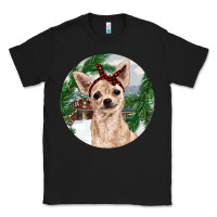 Black Chihuahua And Farm Classic Tee - RanaPortraitStore