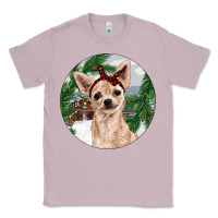 Lilac Chihuahua And Farm Classic Tee - RanaPortraitStore