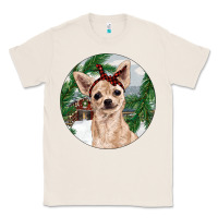 Natural Chihuahua And Farm Classic Tee - RanaPortraitStore