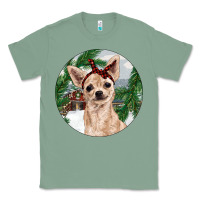 Sage Chihuahua And Farm Classic Tee - RanaPortraitStore