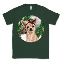 Sports Green Chihuahua And Farm Classic Tee - RanaPortraitStore