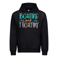 Black boatin' and floatin' Urban Hoodie - JahusDesignShop