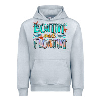 Heather Grey boatin' and floatin' Urban Hoodie - JahusDesignShop