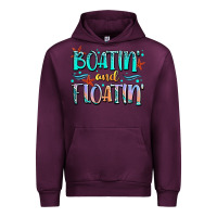 Mauve Wine boatin' and floatin' Urban Hoodie - JahusDesignShop