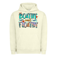 Pigment Pistachio boatin' and floatin' Urban Hoodie - JahusDesignShop