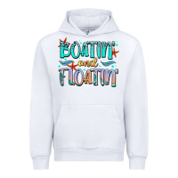 White boatin' and floatin' Urban Hoodie - JahusDesignShop