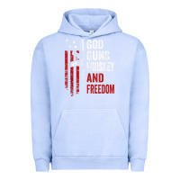 Pigment Grape Ice God Guns Whiskey Freedom - Pro Gun American Flag Guns Arts Characters Urban Hoodie - maiPhamDesign