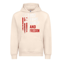 Sandshell God Guns Whiskey Freedom - Pro Gun American Flag Guns Arts Characters Urban Hoodie - maiPhamDesign