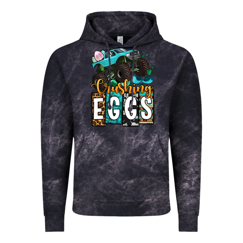 Easter Day Monster Truck Crushing Eggs Vintage Hoodie by OliviaCreatesArt | Teevron