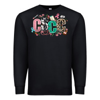 Black cscc Premium Sweatshirt - AdoDesignShop