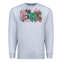 Heather Grey cscc Premium Sweatshirt - AdoDesignShop