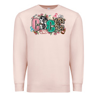 Pale Pink cscc Premium Sweatshirt - AdoDesignShop