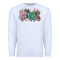 White cscc Premium Sweatshirt - AdoDesignShop
