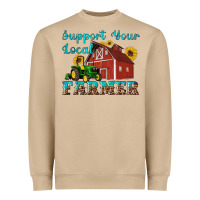 Mushroom western support your local farmer Heavyweight Sweatshirt - Artiststas