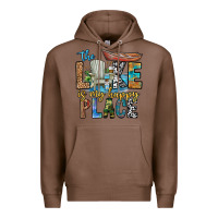 Chestnut the lakes my happy place Premium Hoodie - CowhideDigitalArt